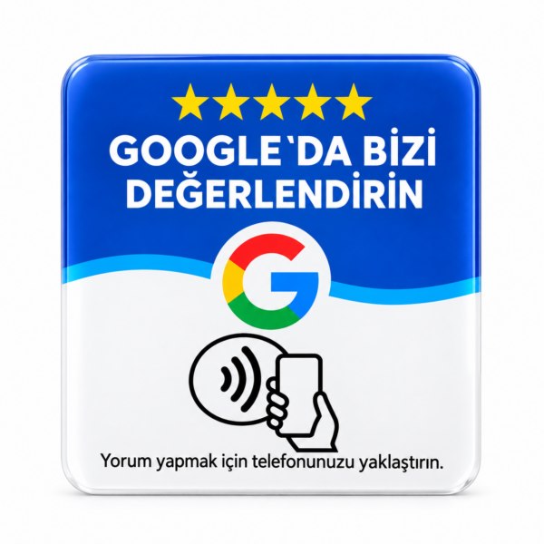Google NFC Yorum Kartı