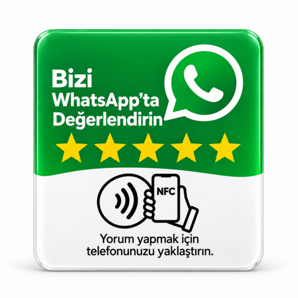 WhatsApp NFC İletişim Kartı